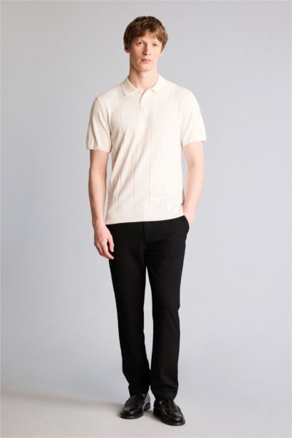 Standart Fıt Polo Yaka Kısa Kollu Polo Tişört