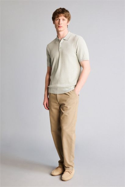 Man Short Sleeve Polo T-Shirt