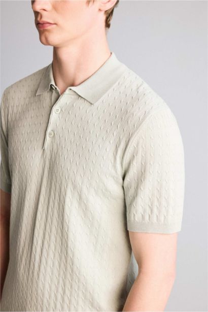 Man Short Sleeve Polo T-Shirt