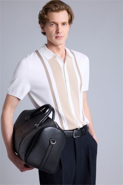 Man Short Sleeve Polo T-Shirt