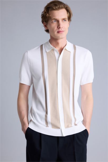 Man Short Sleeve Polo T-Shirt