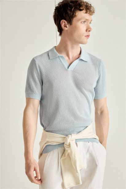 Standart Fıt Kısa Kollu Polo Tişört