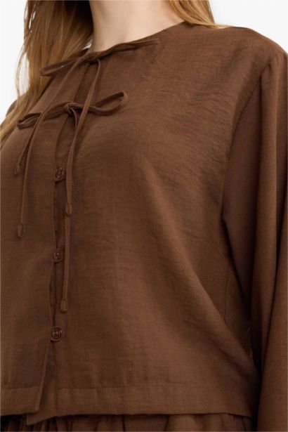 Regular Fit Long Sleeve Tunic