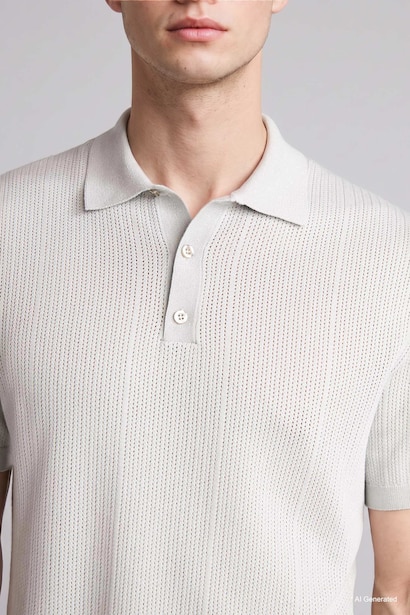 Standard Fit Short Sleeve Polo T-Shirt