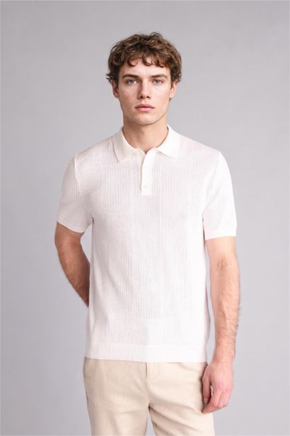 Standard Fit Short Sleeve Polo T-Shirt