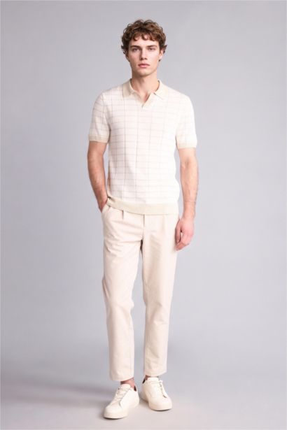 Standard Fit Short Sleeve Polo T-Shirt