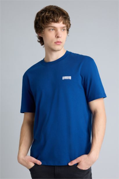 Regular Fıt Baskılı Kısa Kollu Tişört