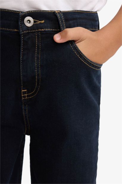 Boy Straight Fit Denim Trousers