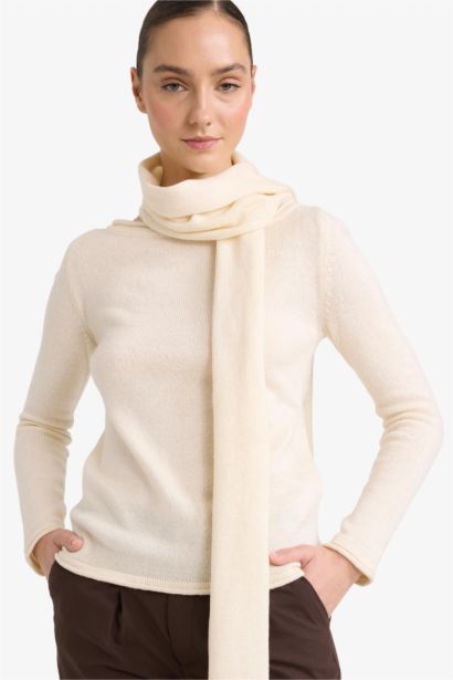 Regular Fit Boat Collar Knitwear Pullover