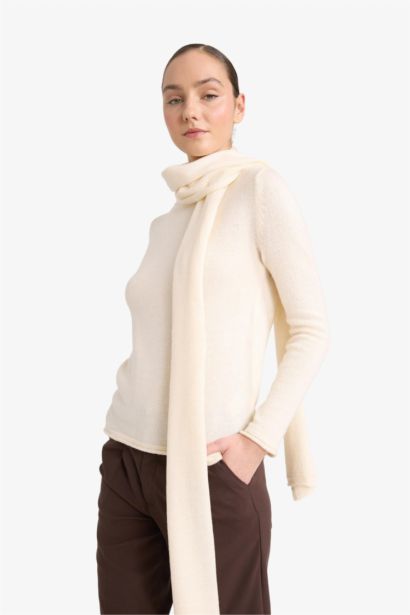 Regular Fit Boat Collar Knitwear Pullover