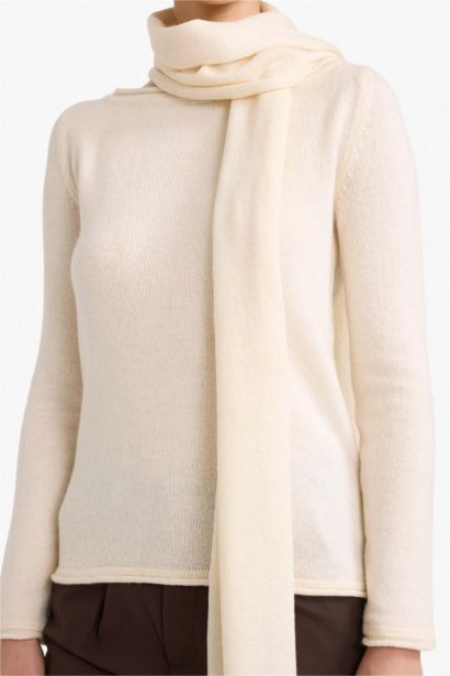 Regular Fit Boat Collar Knitwear Pullover