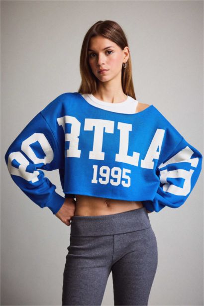 سويت شيرت بياخة عريضة