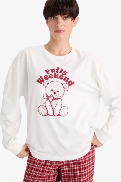 Regular Fit Crew Neck Knitted Tops