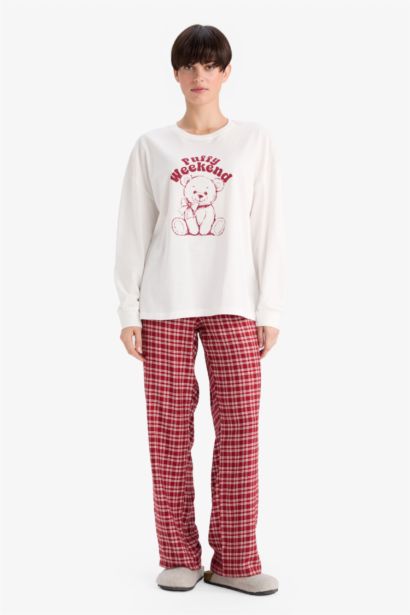 Regular Fit Crew Neck Knitted Tops