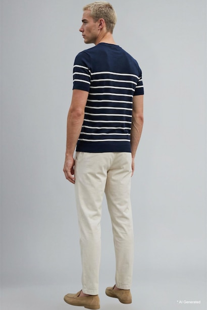 Cotton Baggy Fit Trousers