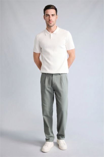 Standard Fit Short Sleeve Polo T-Shirt