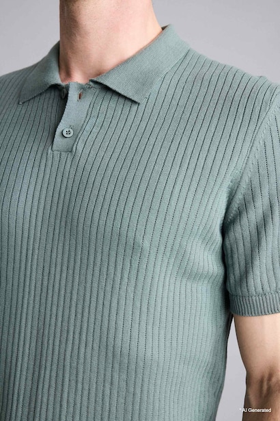 Standard Fit Short Sleeve Polo T-Shirt