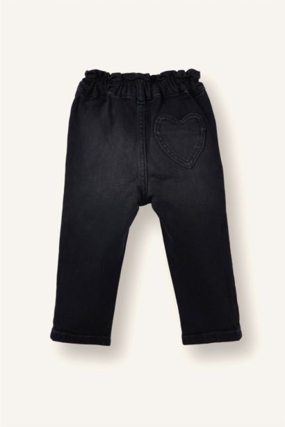 Baby Girl Paperbag Flared Jeans