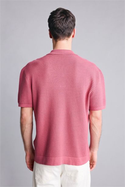 Relax Fit Short Sleeve Polo T-Shirt