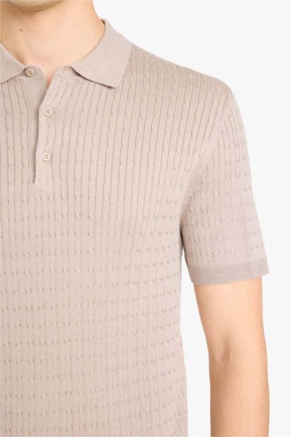 Man Short Sleeve Polo T-Shirt