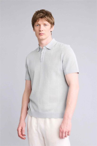 Standard Fit Short Sleeved Polo T-Shirt