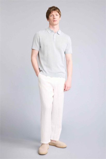 Standard Fit Short Sleeved Polo T-Shirt