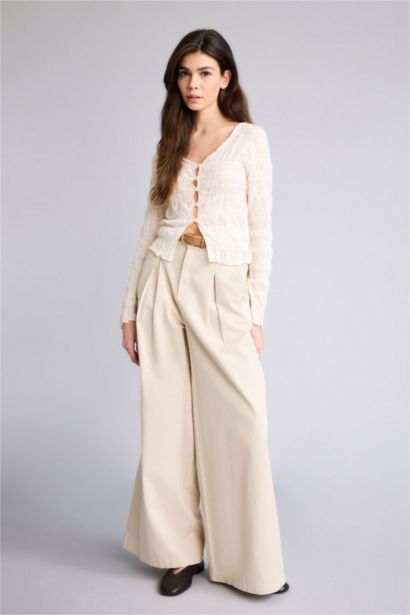 Wide Leg Trousers