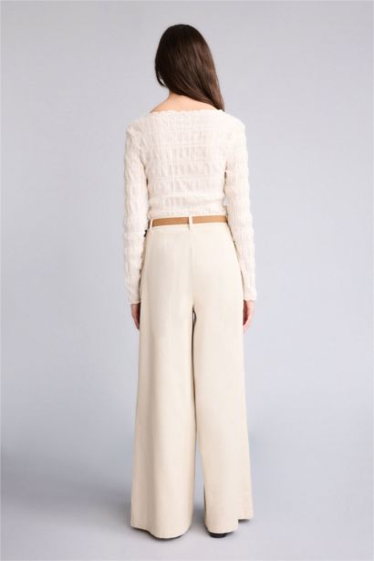 Wide Leg Trousers