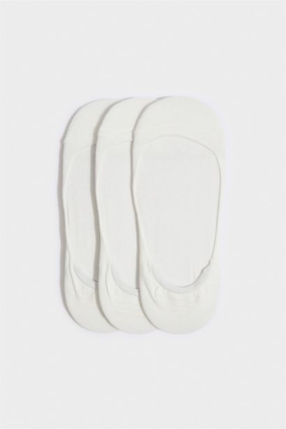 Lot de 3 Chaussettes ballerines en coton pour femme