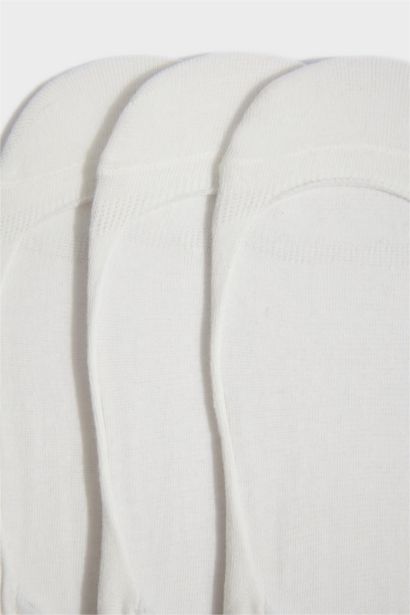Lot de 3 Chaussettes ballerines en coton pour femme