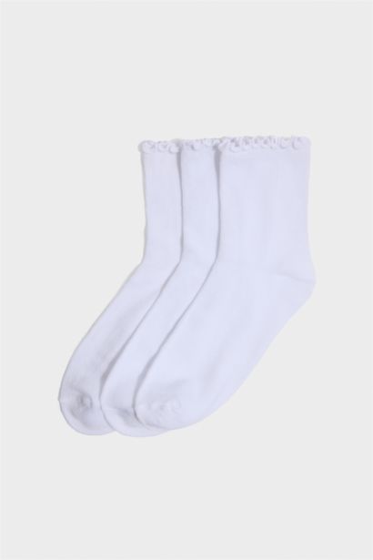 Kadın Dikişsiz 3'lü Bambu Soket Çorap