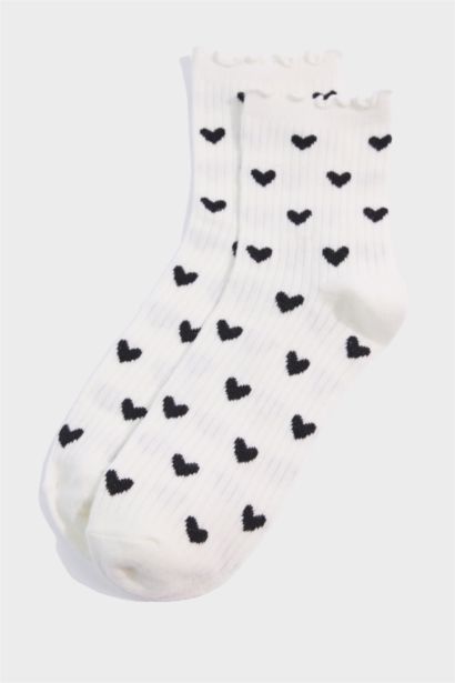 3'lü Pamuklu Soket Çorap