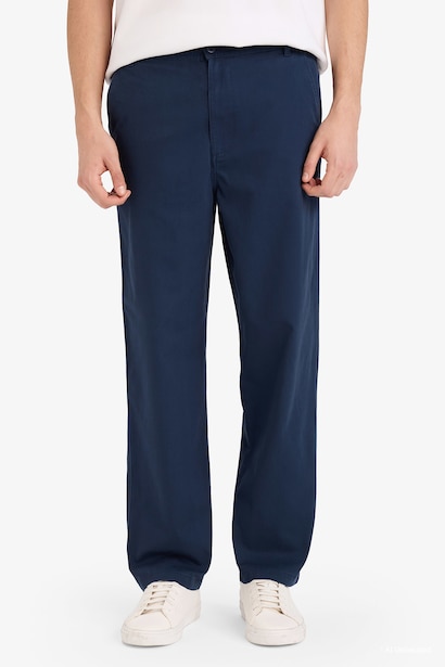 100% Cotton Relax Fit Trousers
