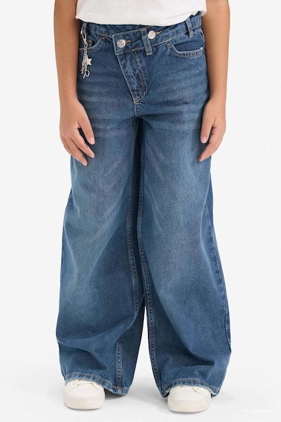 Girl Wide Leg Jeans
