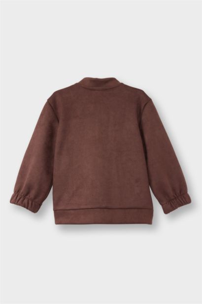 Boy Suede Bomber Jacket