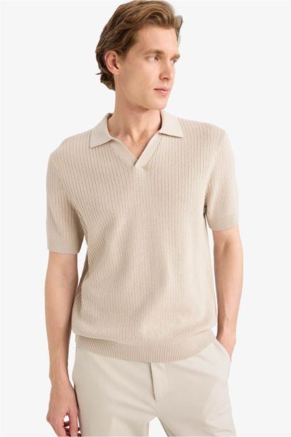 Man Short Sleeve Polo T-Shirt