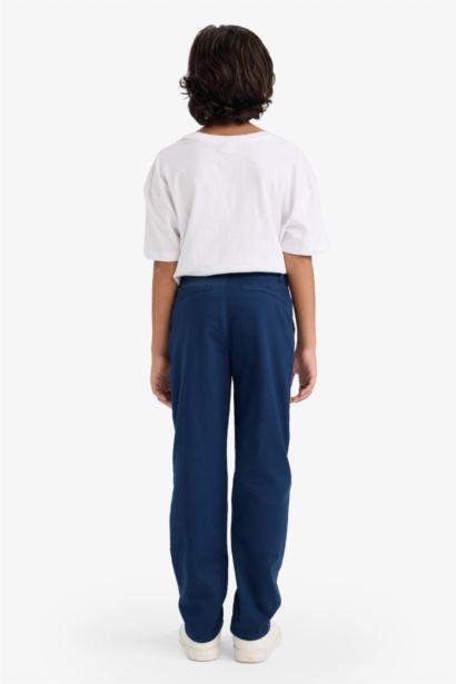 Pantalon en gabardine droit pour garçon