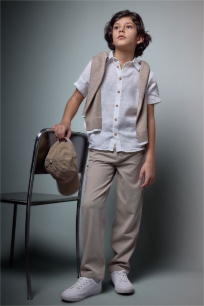 بنطلون اولادي قصة عادية برجل عادية