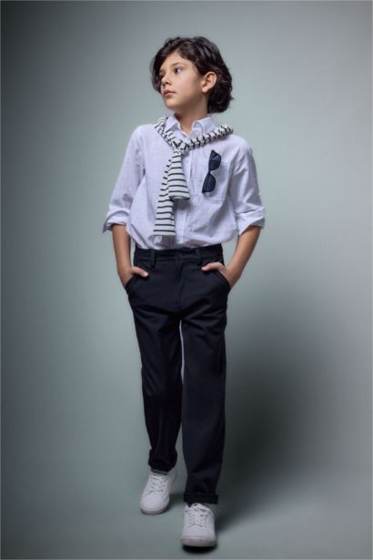 بنطلون اولادي قصة عادية برجل عادية