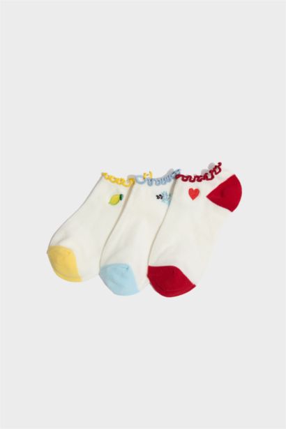 Girl 3 piece Short Socks