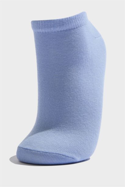 5'li Pamuklu Patik Çorap Kız Çocuk