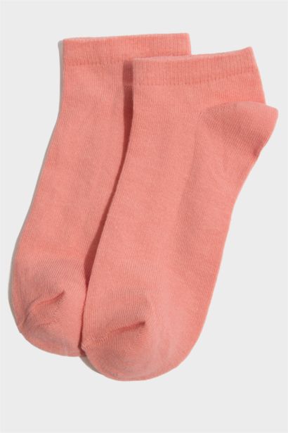 5'li Pamuklu Patik Çorap Kız Çocuk