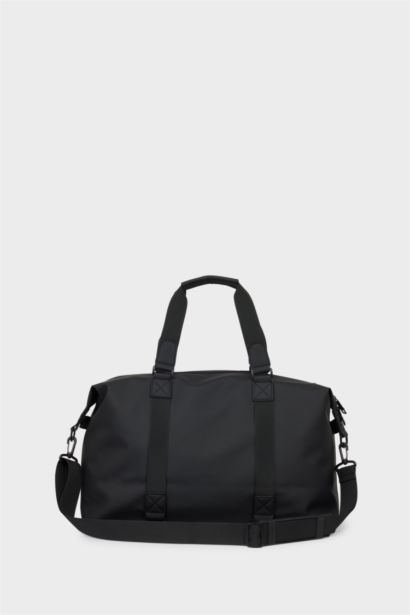 Faux Leather Sports And Travel Bag