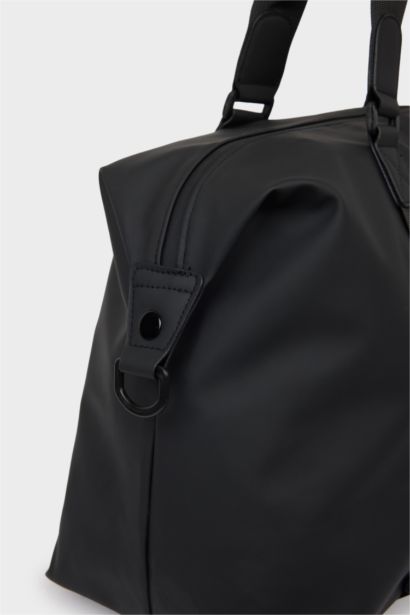 Faux Leather Sports And Travel Bag