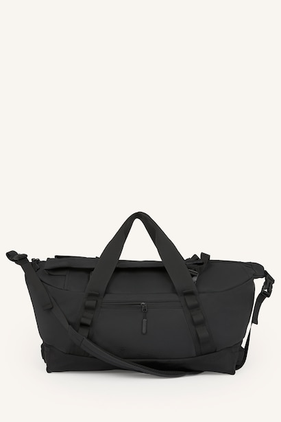 Faux Leather Sports And Travel Bag