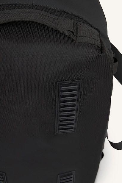 Faux Leather Sports And Travel Bag