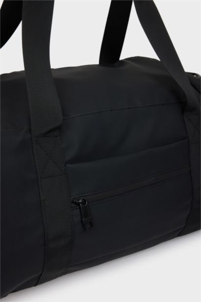 Faux Leather Sports And Travel Bag