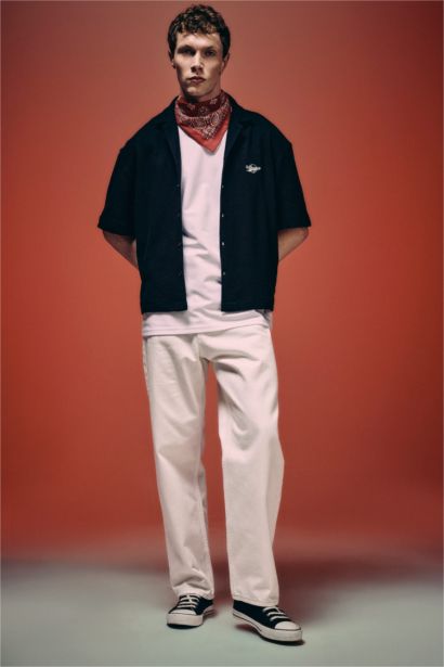 Boxy Fit Short Sleeve Shirt