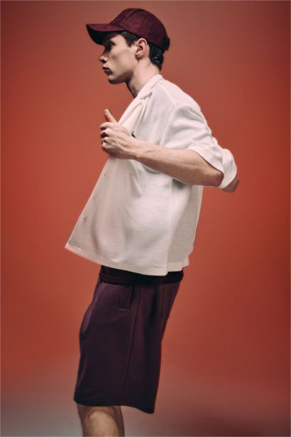 Boxy Fit Short Sleeve Shirt