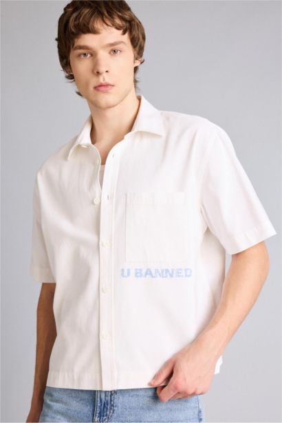 100% Cotton Boxy Fit Shirt
